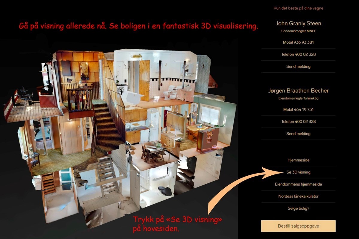 3D visning. Galleribilde