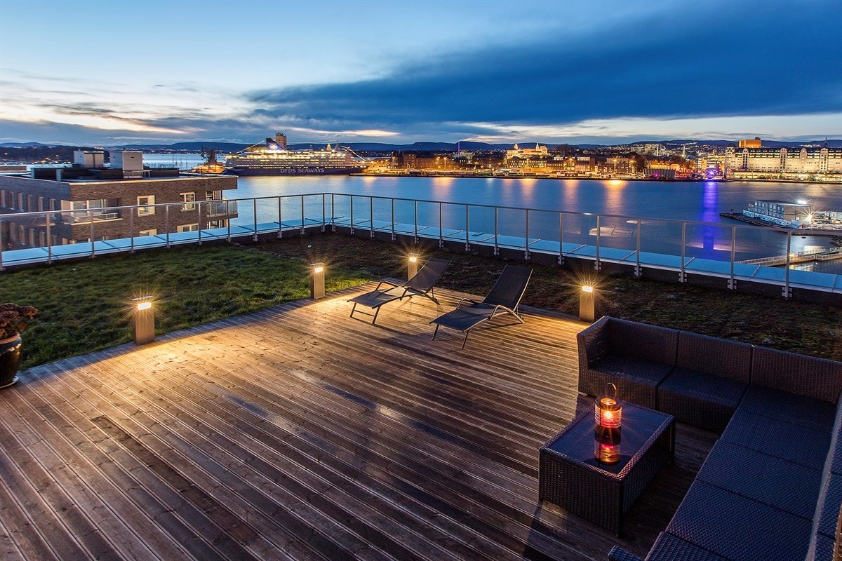 Takterrasse Galleribilde