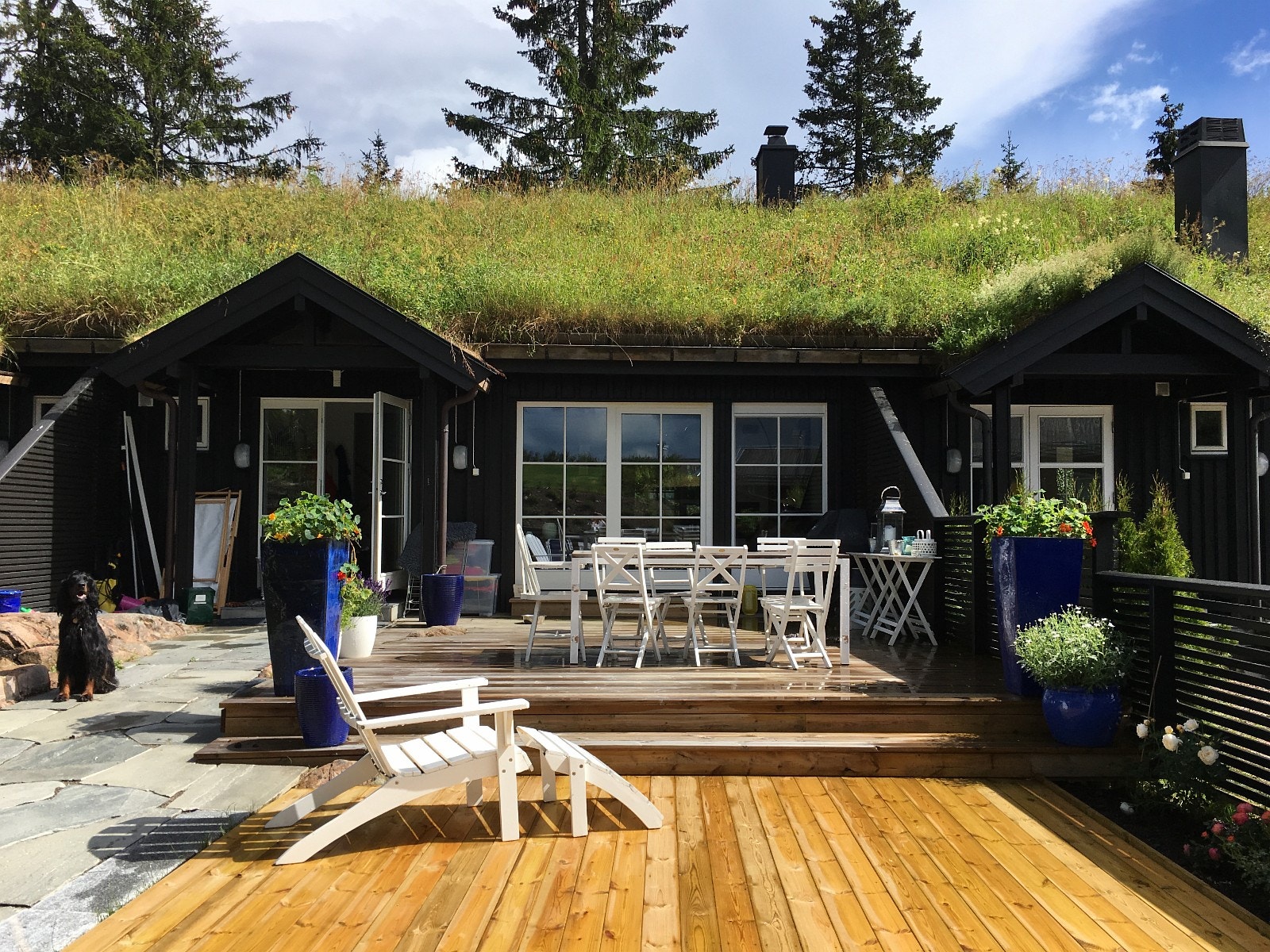Husets forside (disponeres ikke av hybelen) Galleribilde