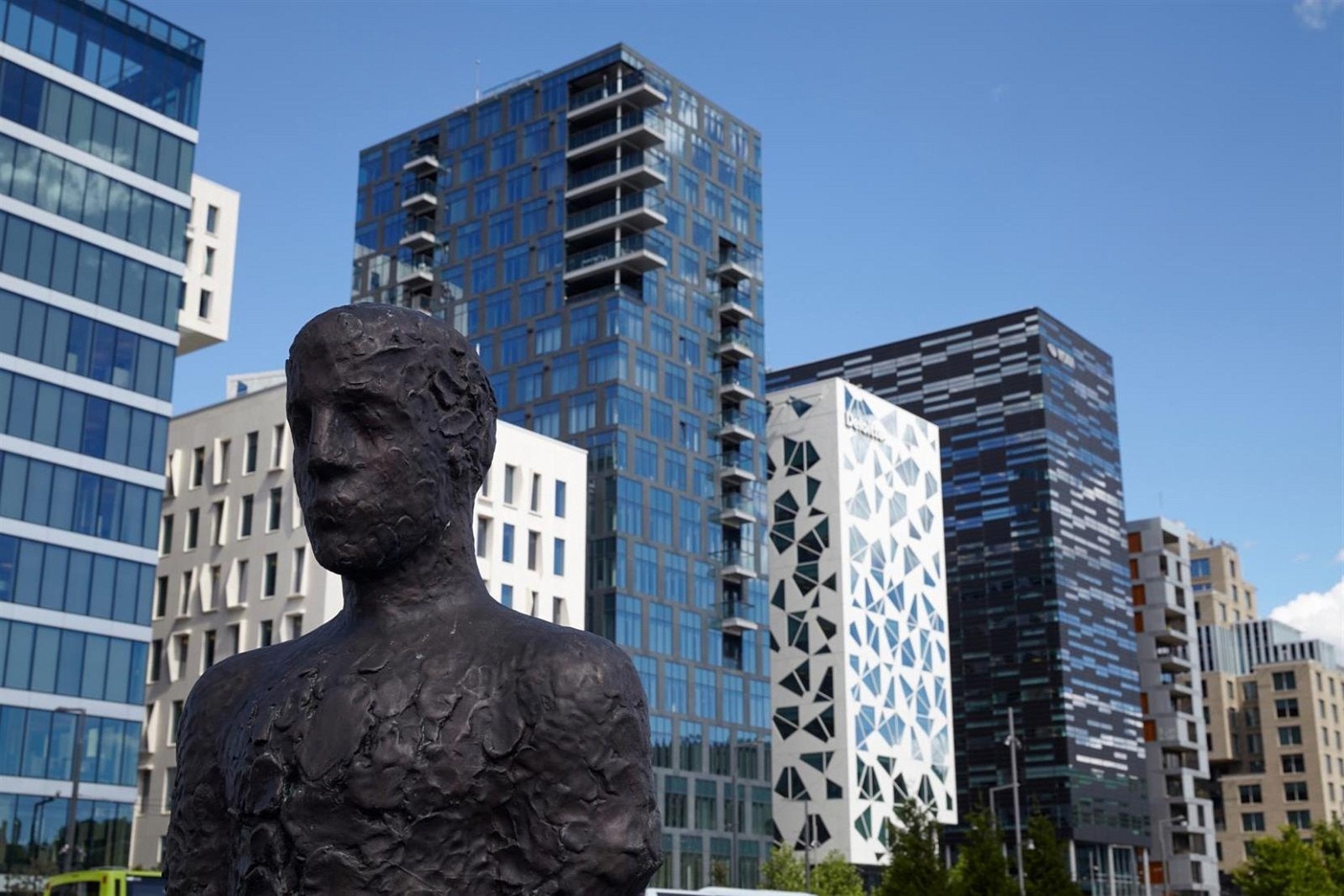 Kort vei Bjørvika og Oslo S Galleribilde