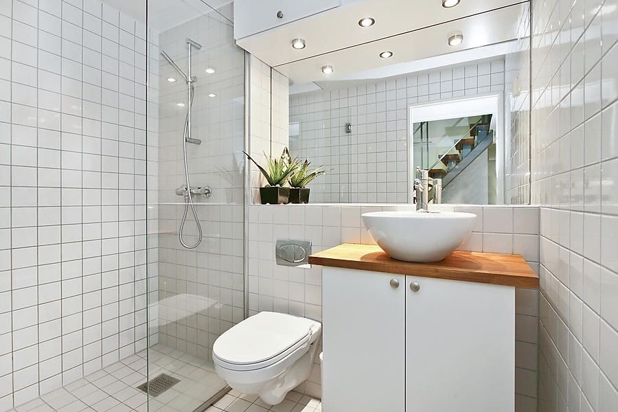 Flislagt bad Galleribilde