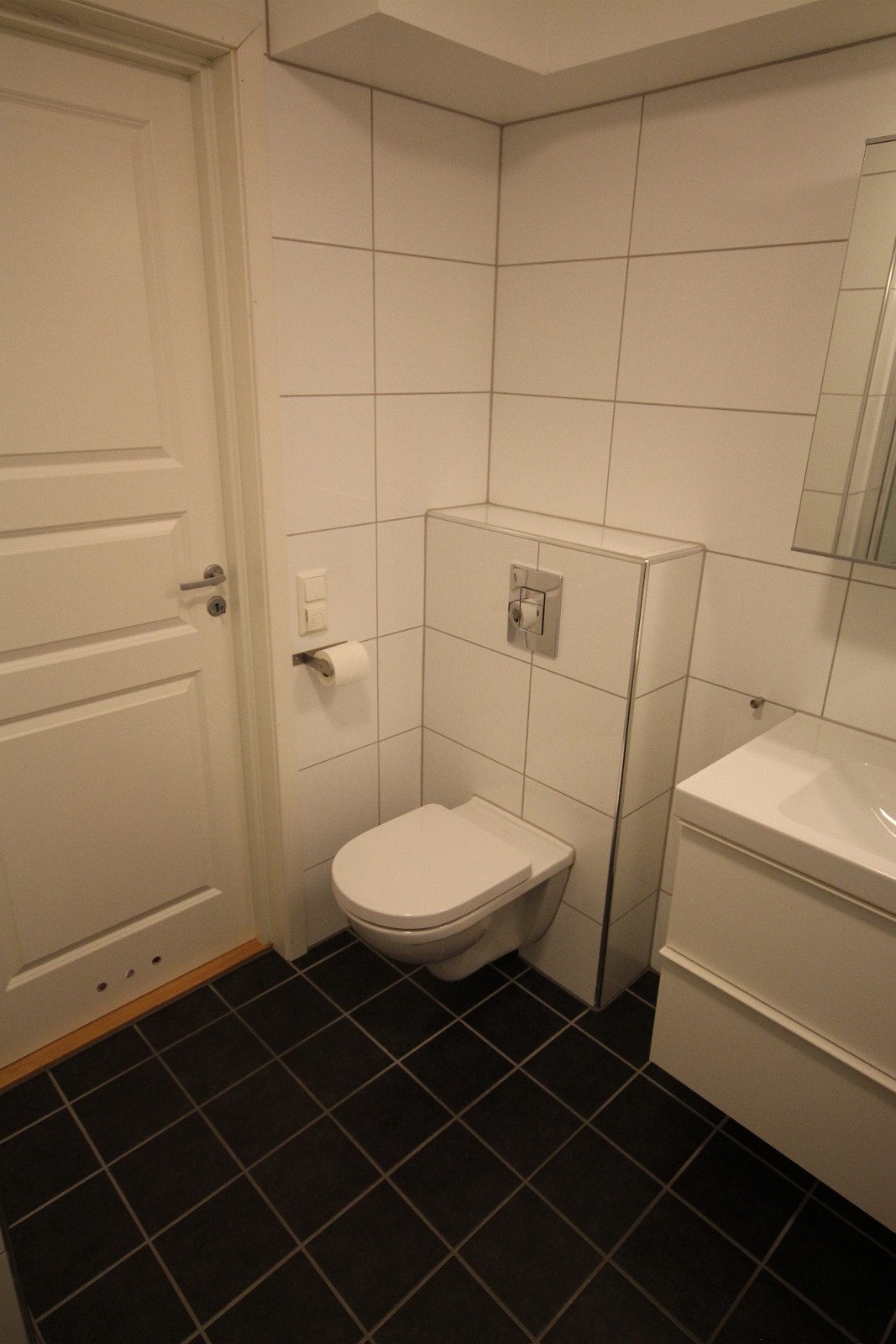 Veggmontert toalett Galleribilde