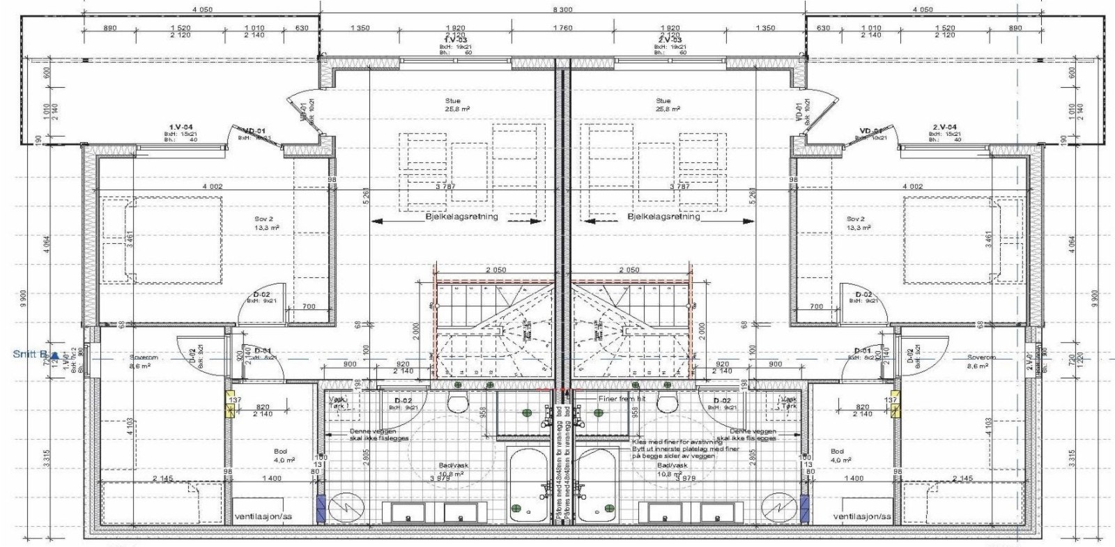 Underetasje. Planløsning Galleribilde
