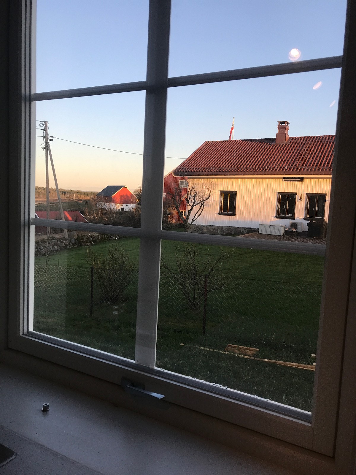 Utsikt fra kjøkkenbenken Galleribilde