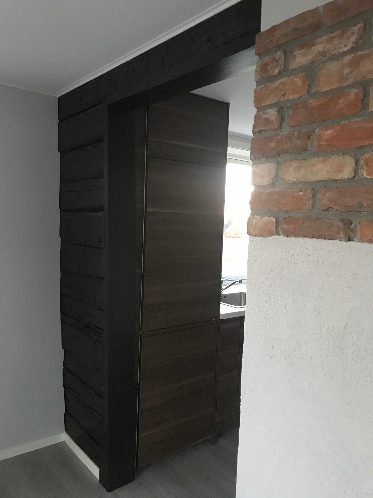 Detaljer i stuevegg Galleribilde