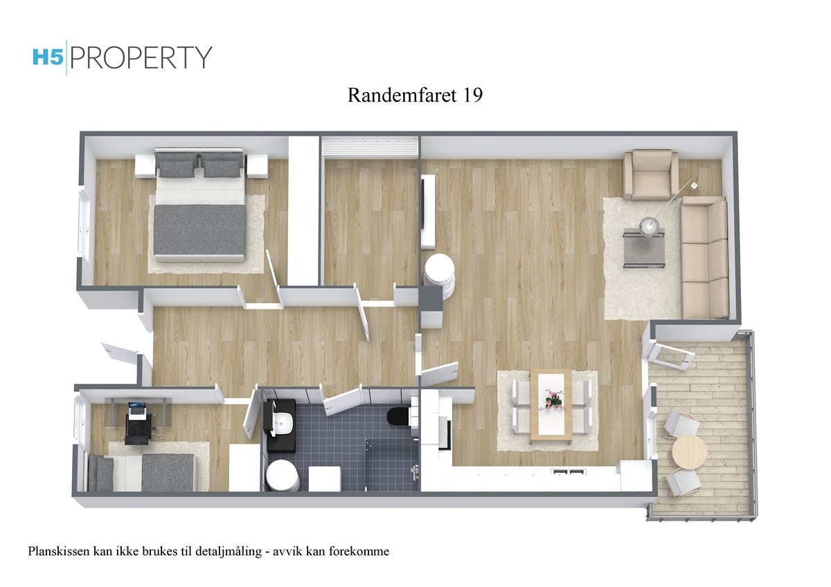 - 3D PLANTEGNING - Galleribilde