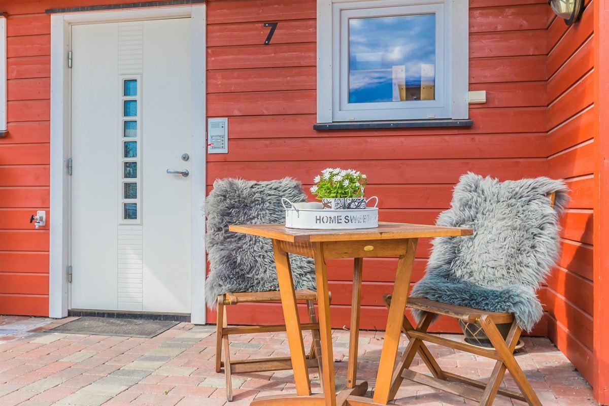 Hyggelig inngangsparti Galleribilde