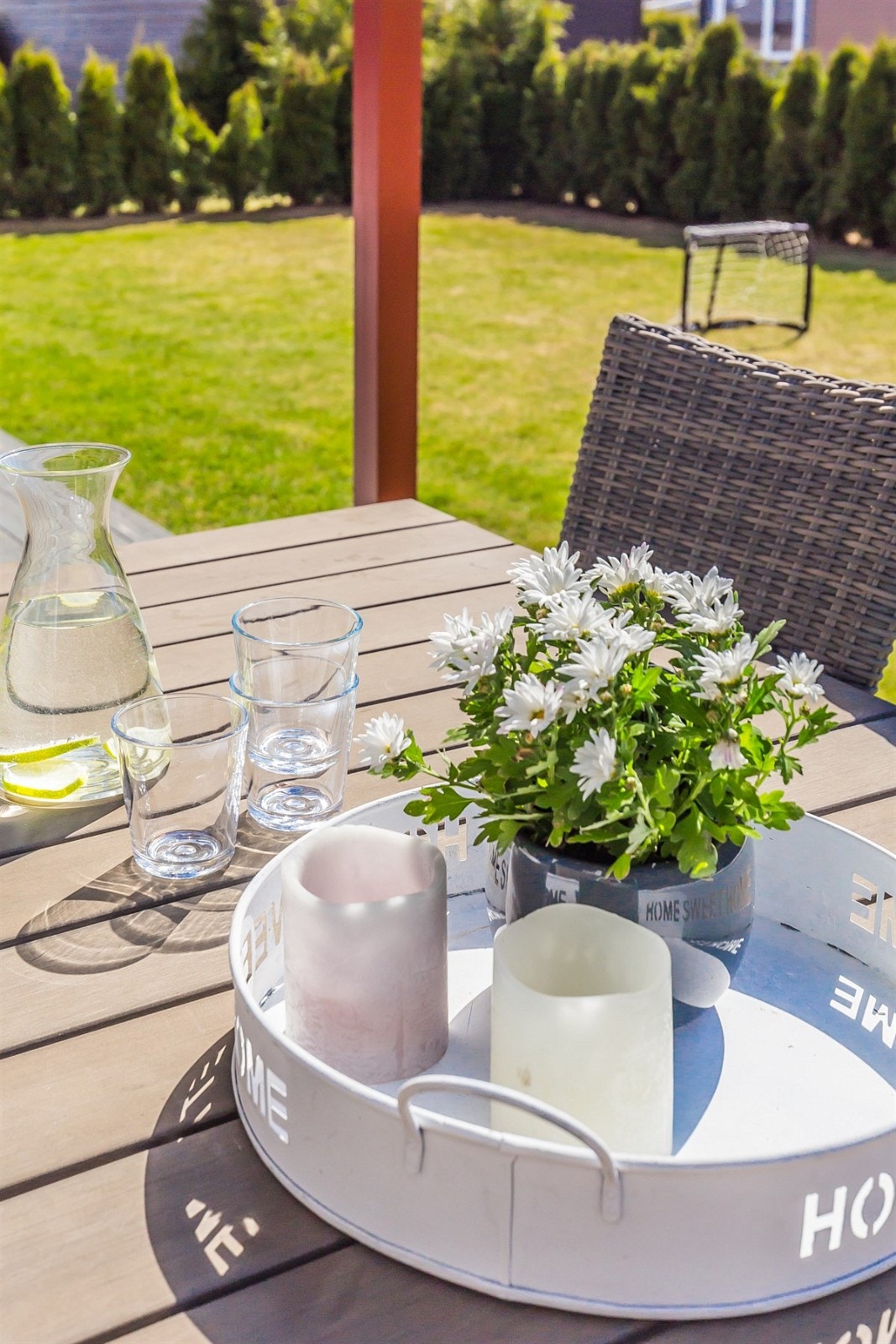 Terrasse-detalj Galleribilde