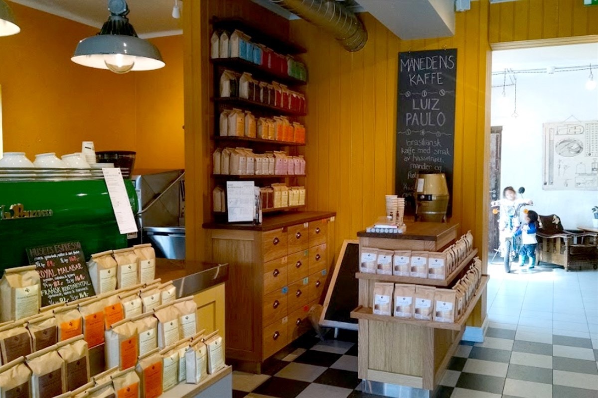 Kaffebrenneriet - Røa Sentrum. Galleribilde