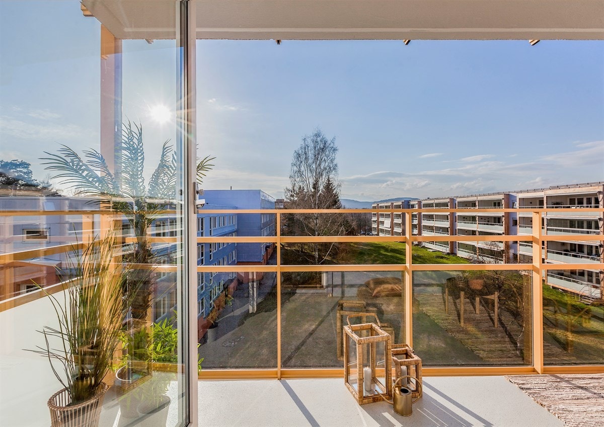 Velkommen ut på balkongen. Galleribilde