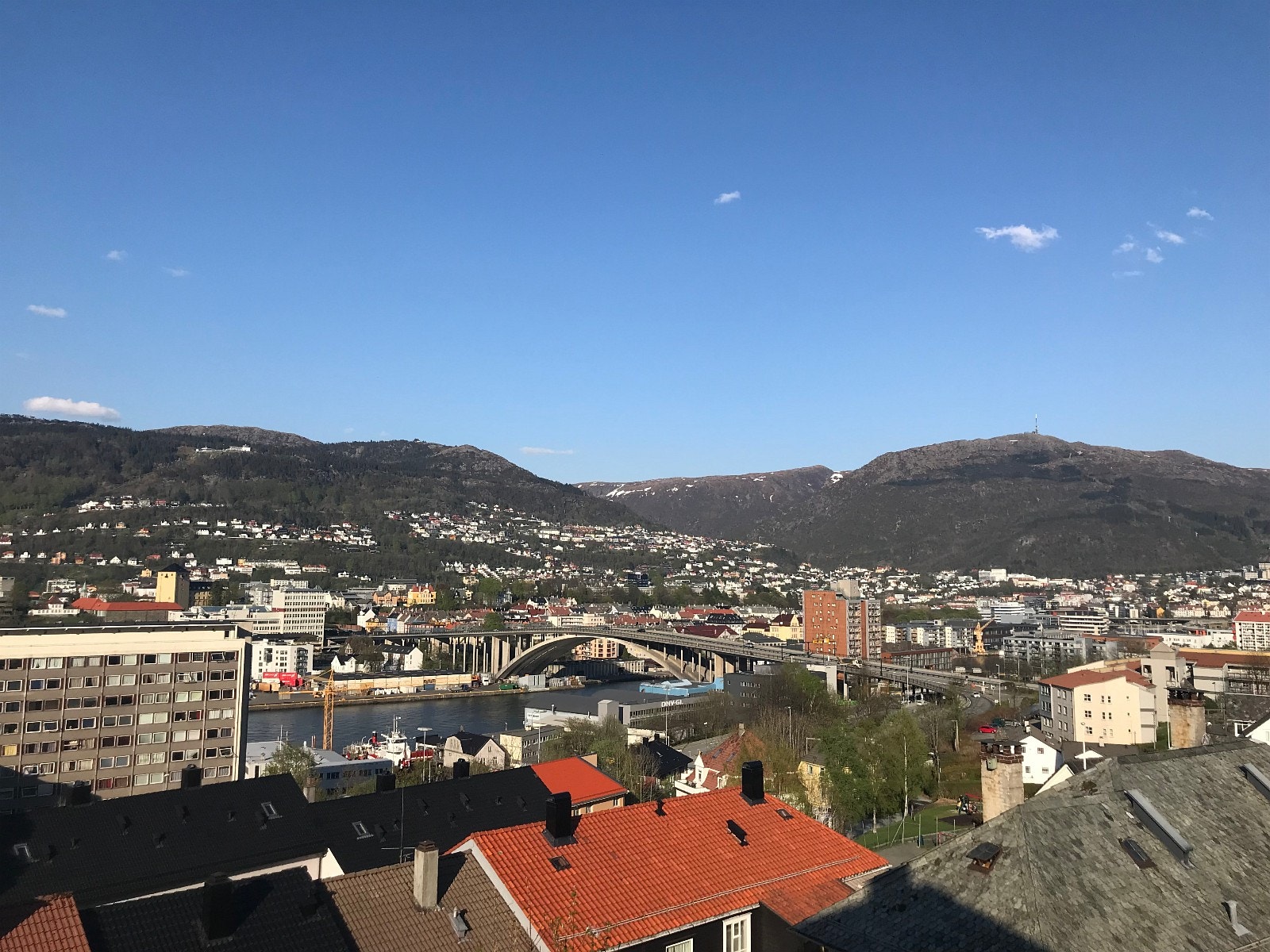 Utsikt fra stuen Galleribilde