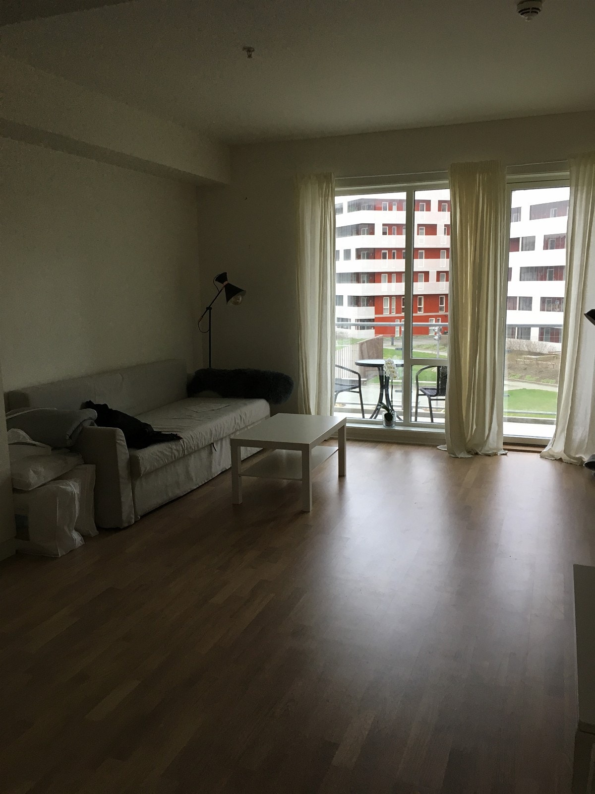 Stue, dobbel sovesofa. Brettes ut til dobbelseng Galleribilde