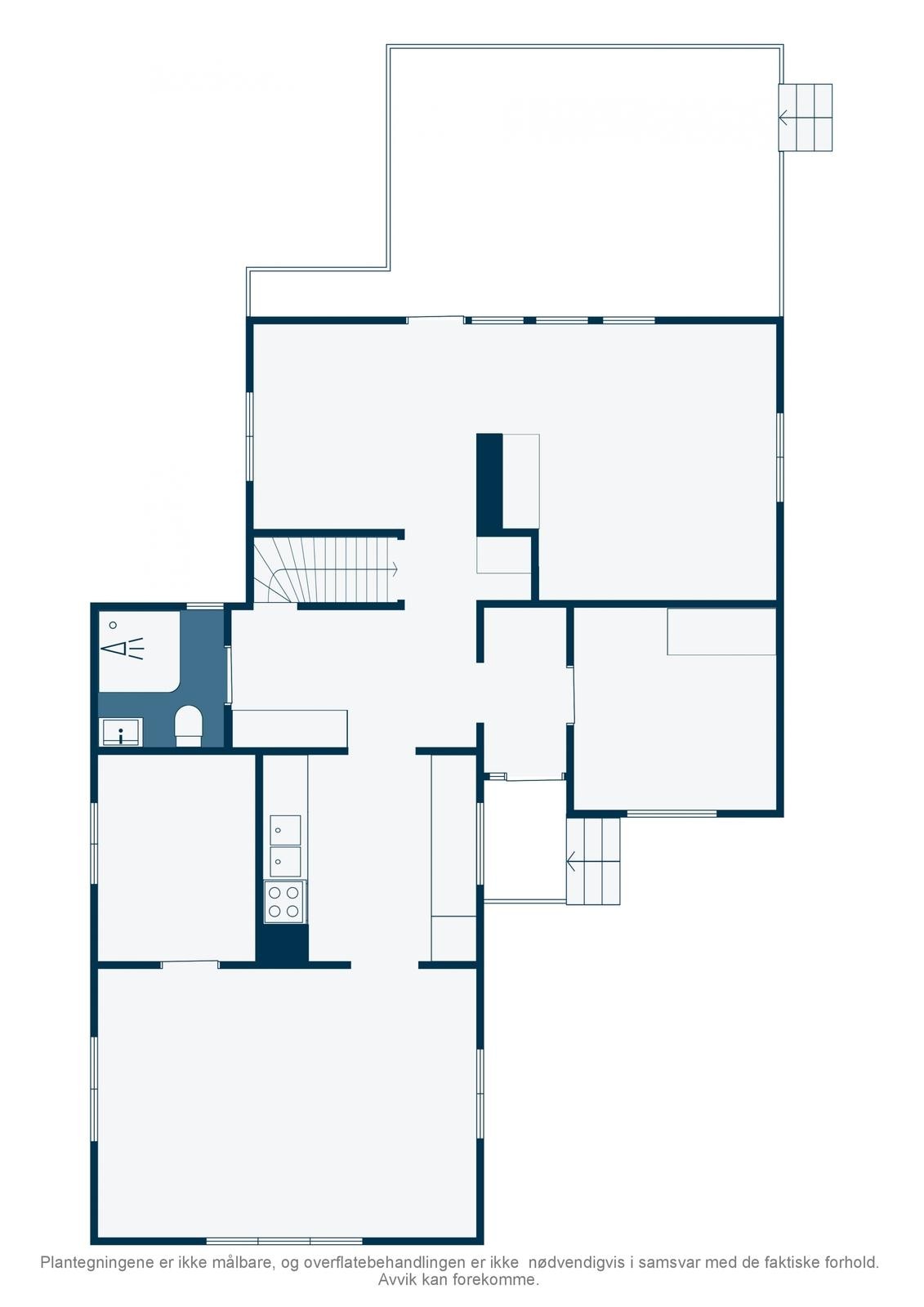Plantegning (1) Galleribilde