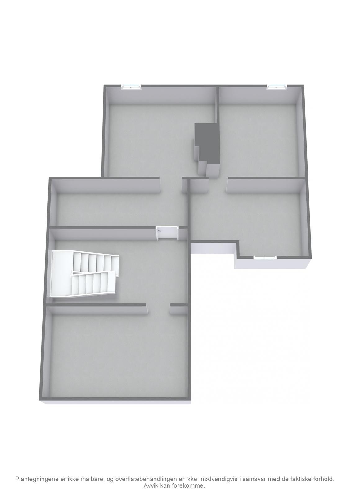 Plantegning kjeller Galleribilde