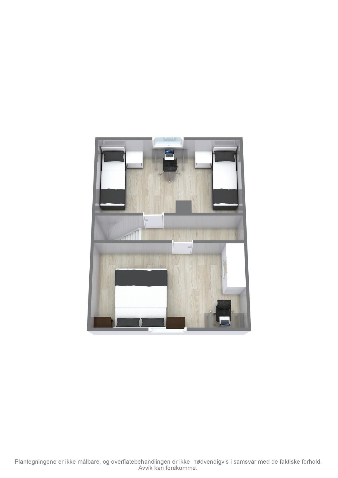 Plantegning 2. etasje Galleribilde