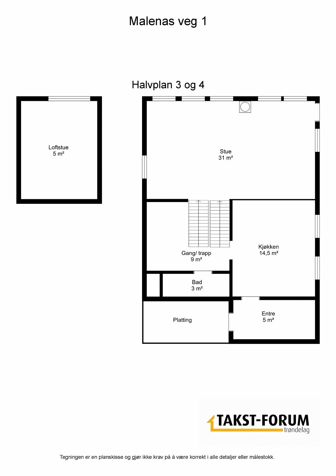 Plantegning Galleribilde