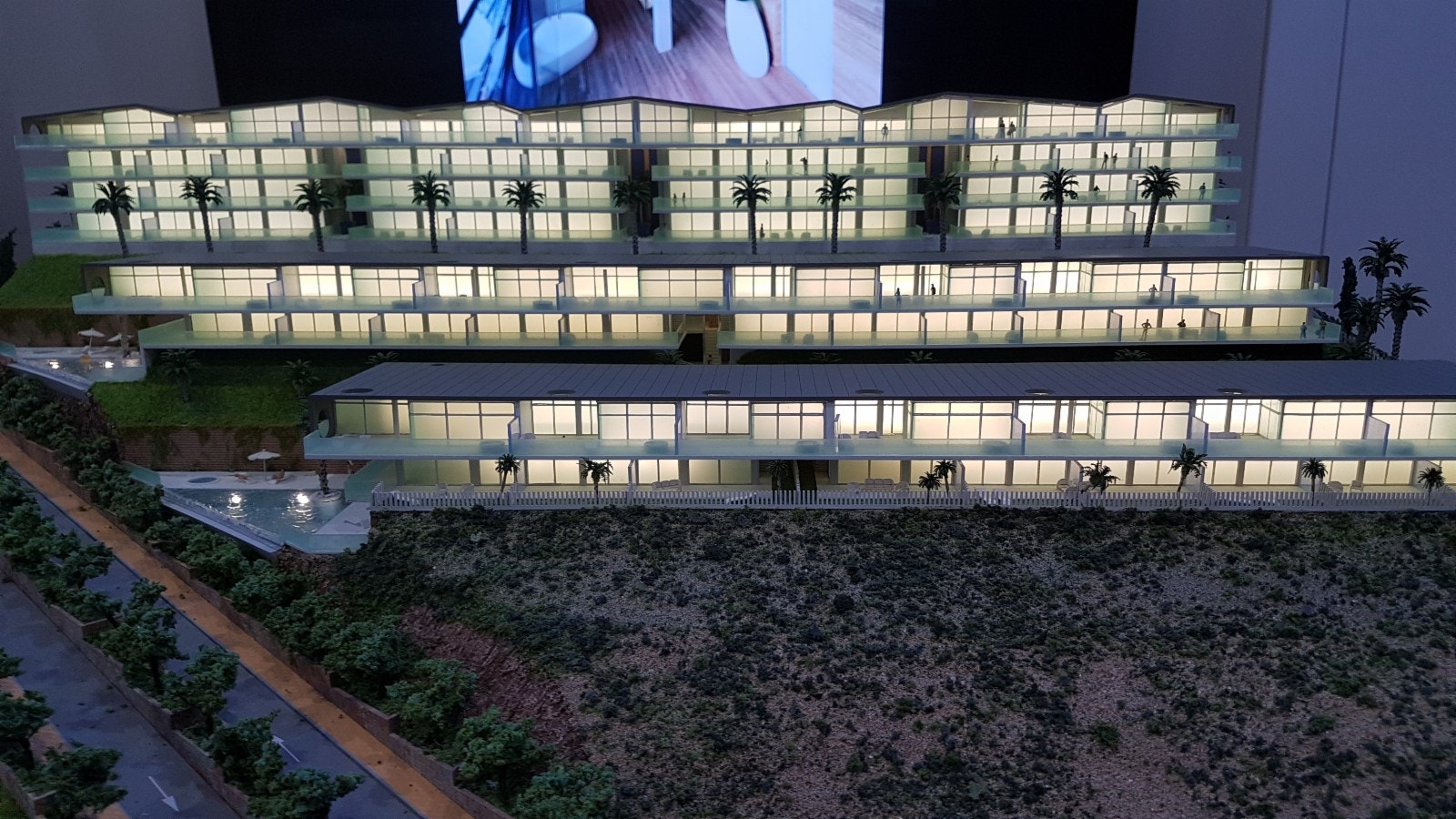 Modul A øverst, deretter modul B og module C. Galleribilde