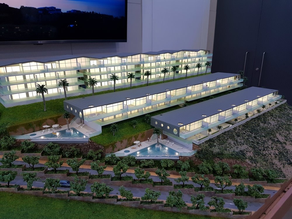 Prosjektet bygges garantert på den beste tomten i Higuerón. 100% panoramautsikt. Ingenting kan noen gang blokkere utsikten. Galleribilde