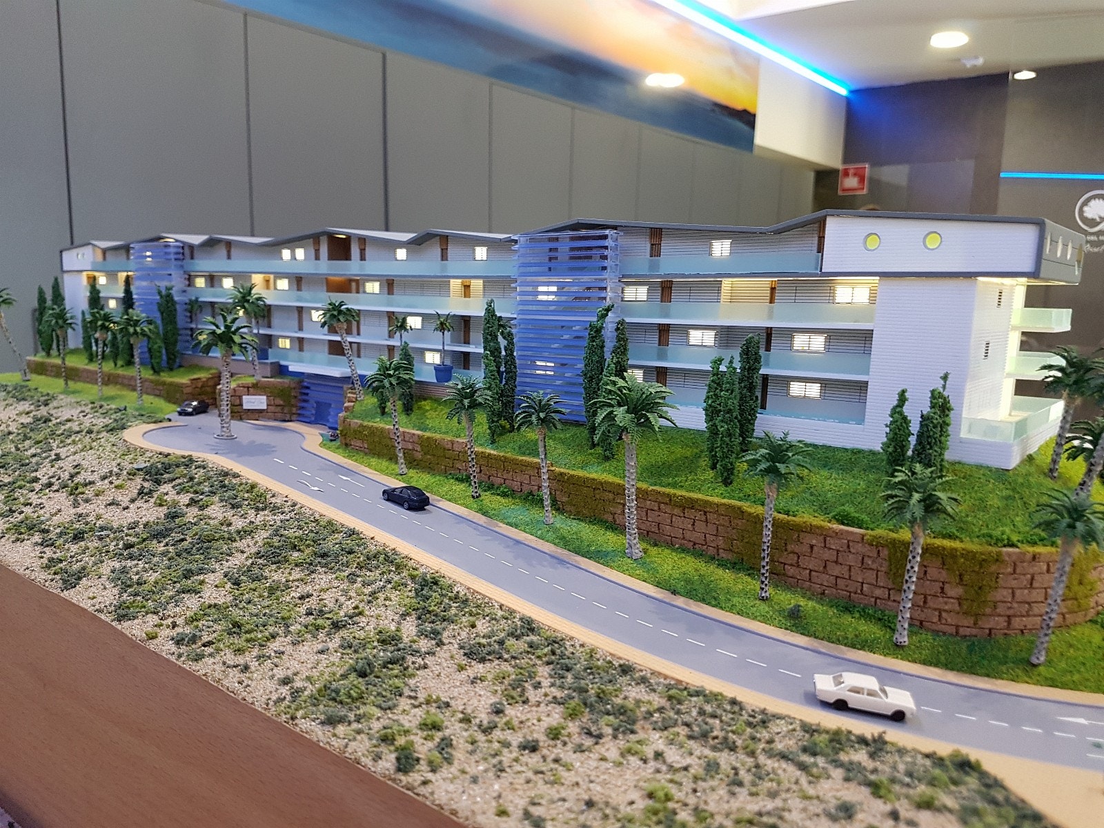 Resort-toget vil også kjøre innom komplekset. Galleribilde