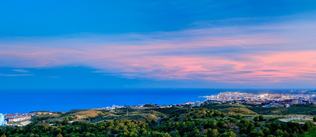 Vestover mot Fuengirola. Galleribilde