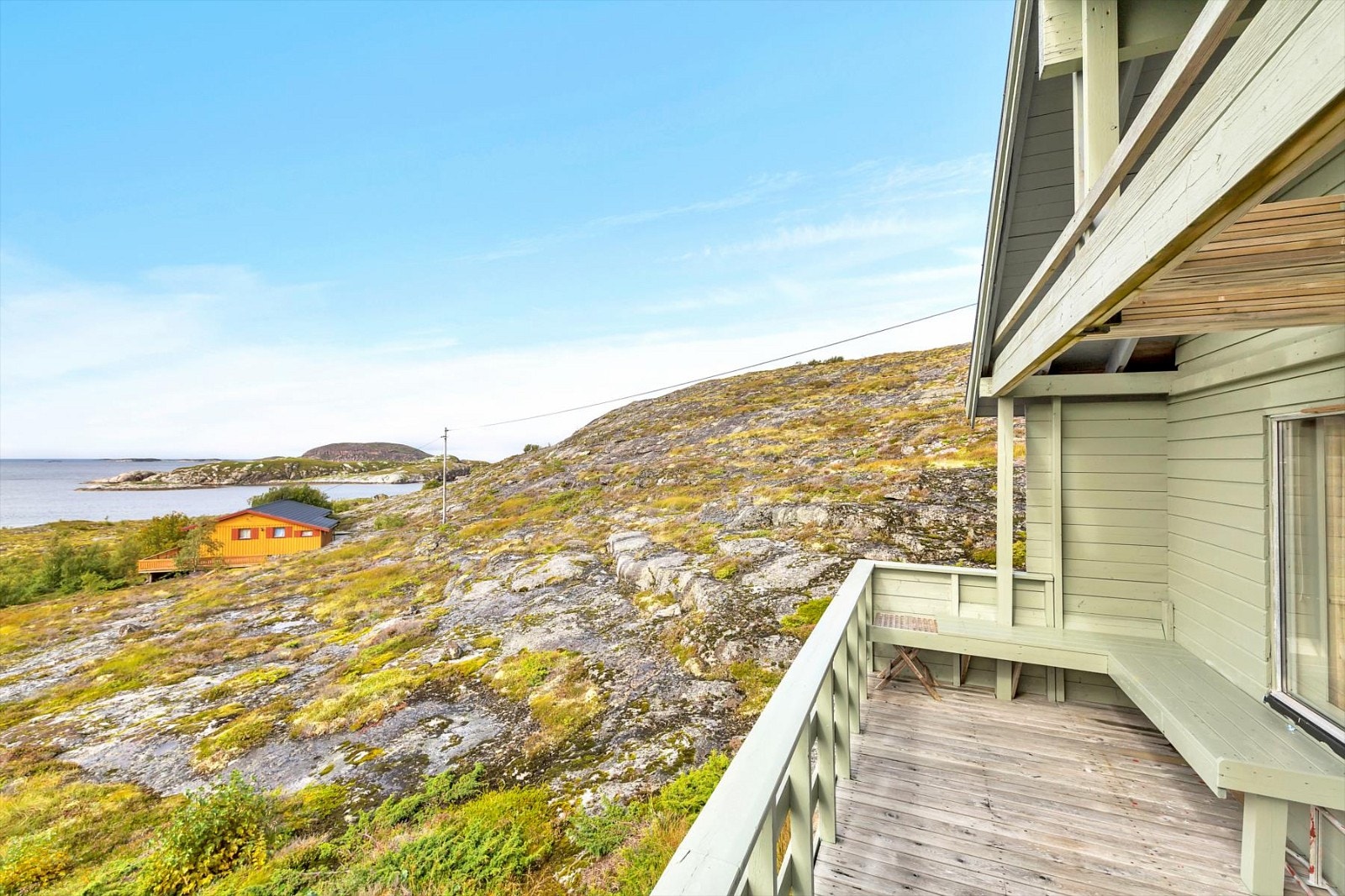 Terrasse med panoramautsikt..... Galleribilde