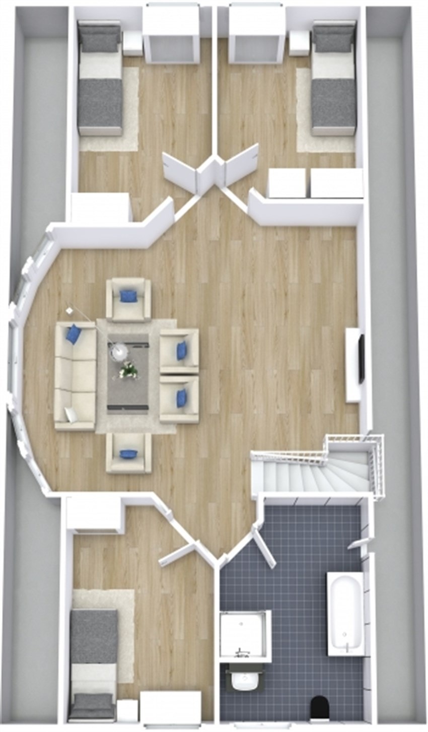 Plantegning 2. etasje Galleribilde