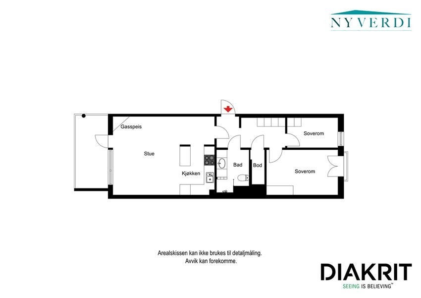 Planskisse Galleribilde