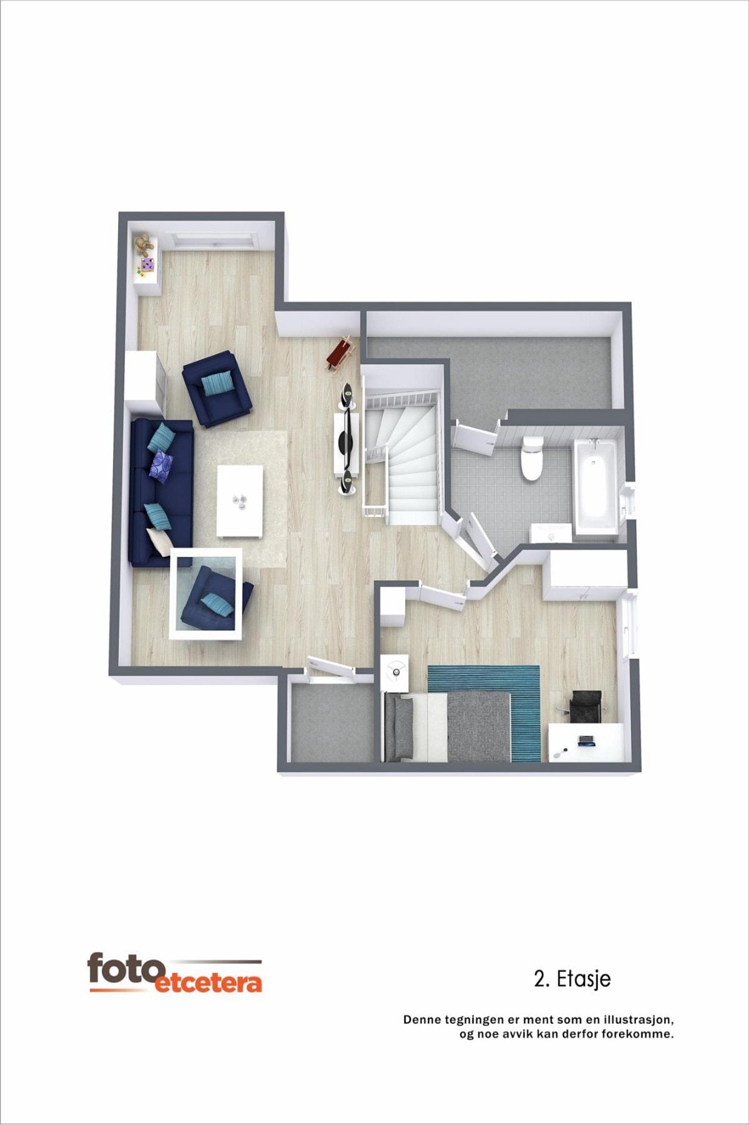 3D Vangjordet 11, 3. etg. Galleribilde