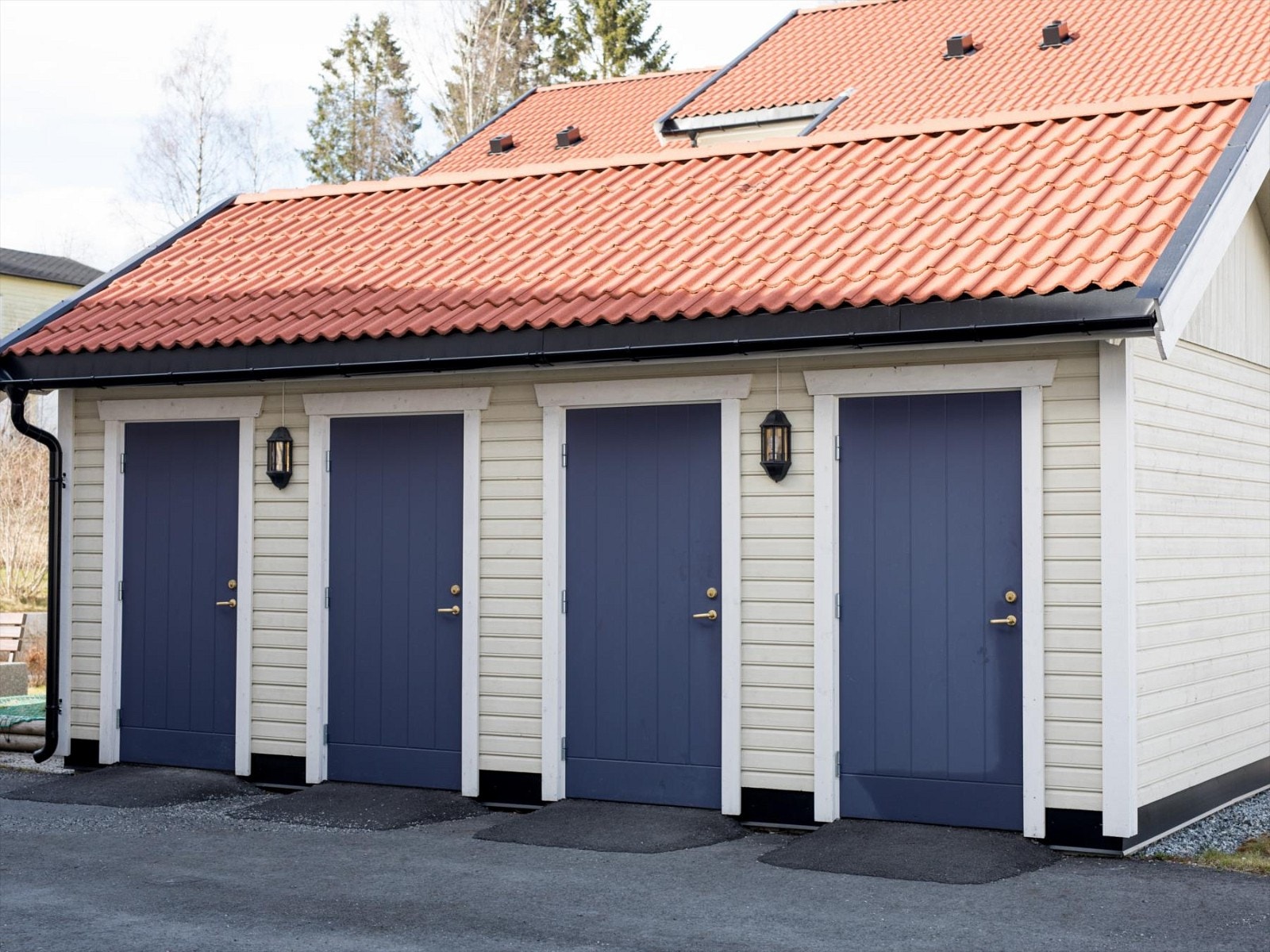 Bod i rekke. Galleribilde