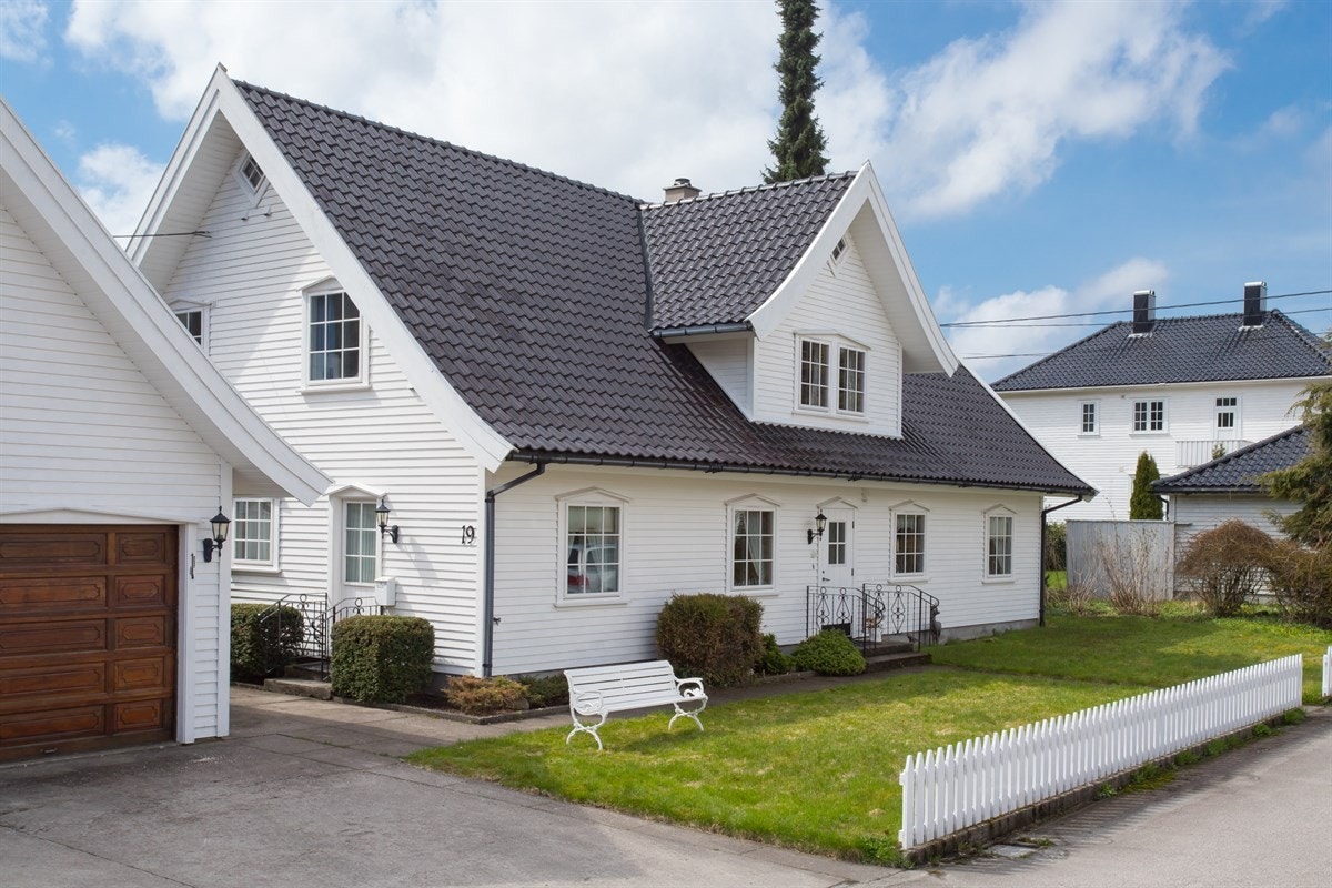 Boligen med inngangsparti Galleribilde