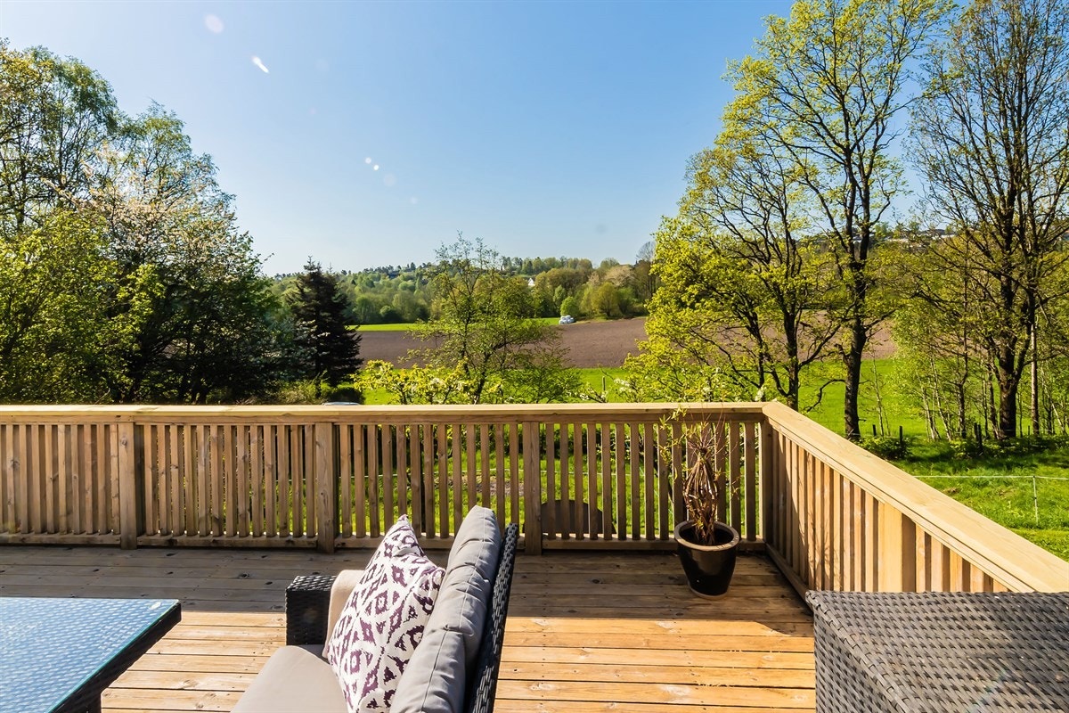 Fra terrassen Galleribilde