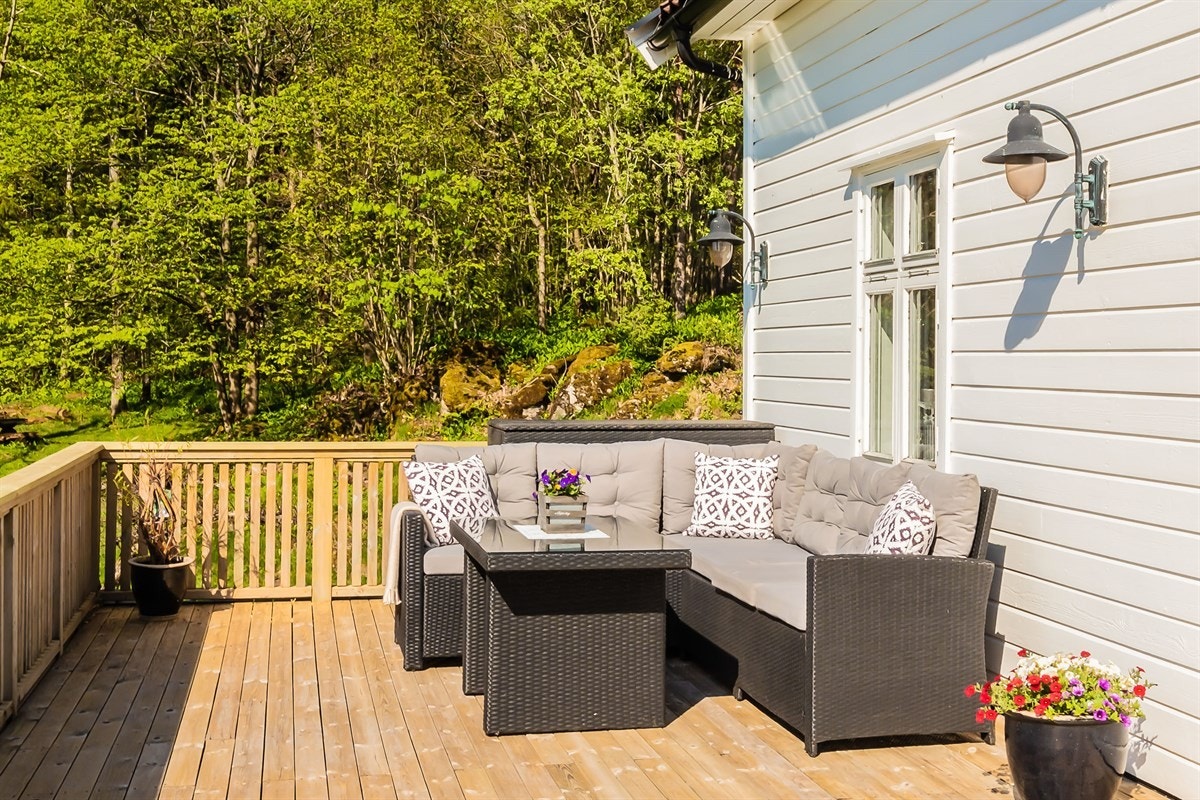 Fra terrassen Galleribilde