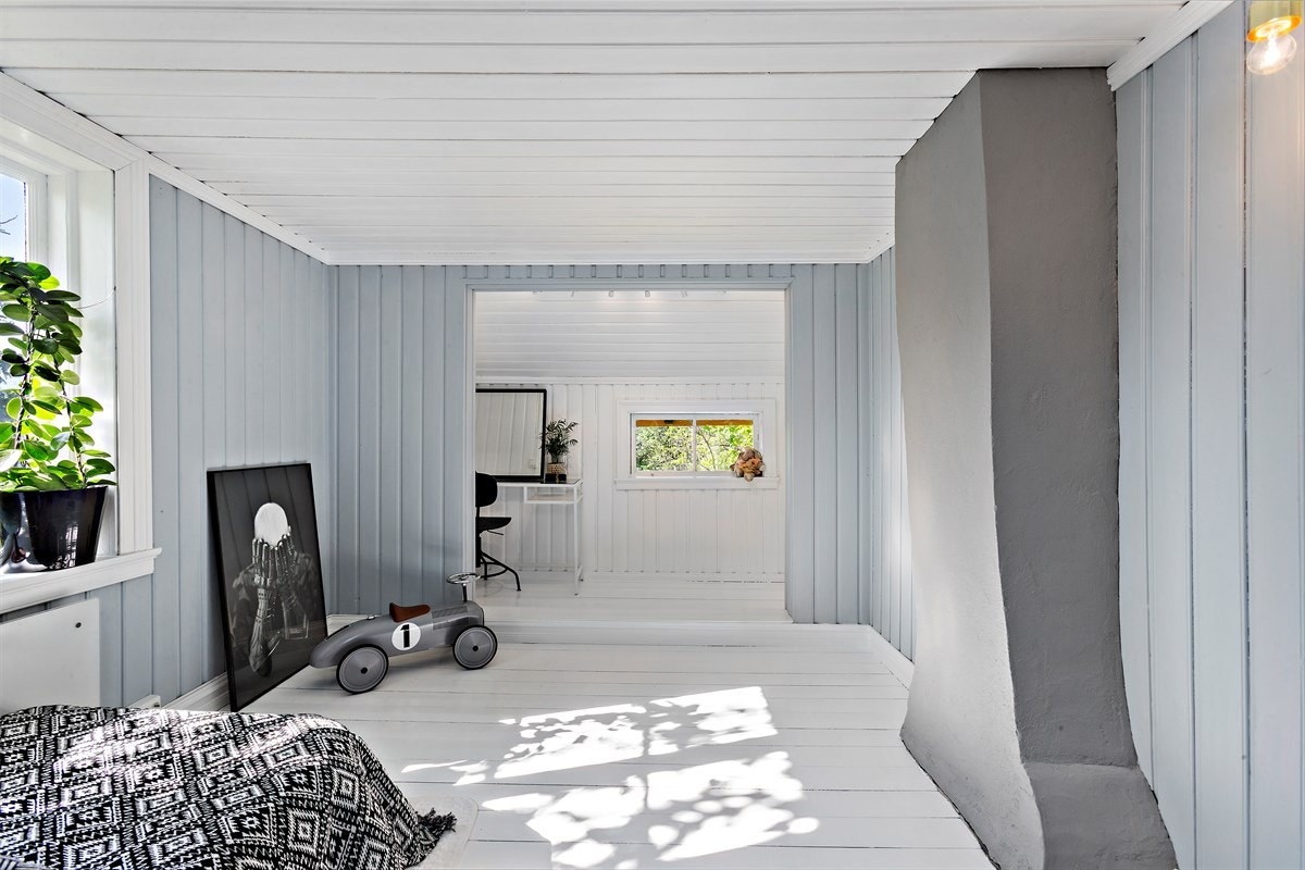 Soverom 1 - med alkove i bakkant - perfekt for 2 barnesenger eller som arbeidsplass Galleribilde