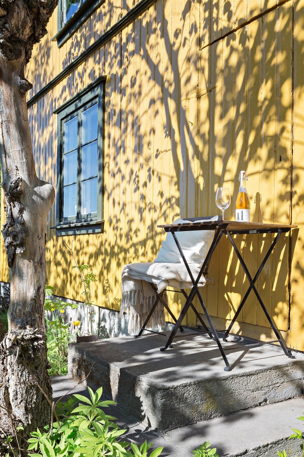 En av flere hyggelige plasser på eiendommen Galleribilde