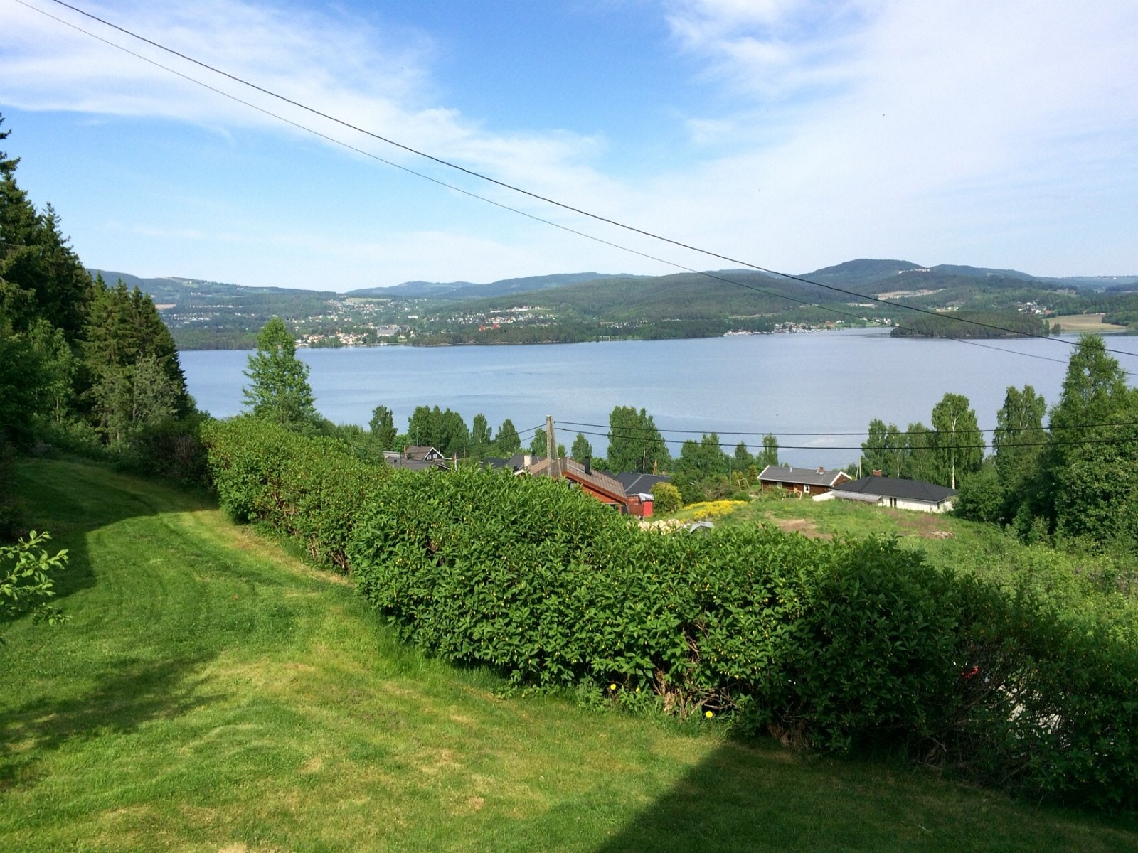 Fin utsikt over Mjøsa Galleribilde