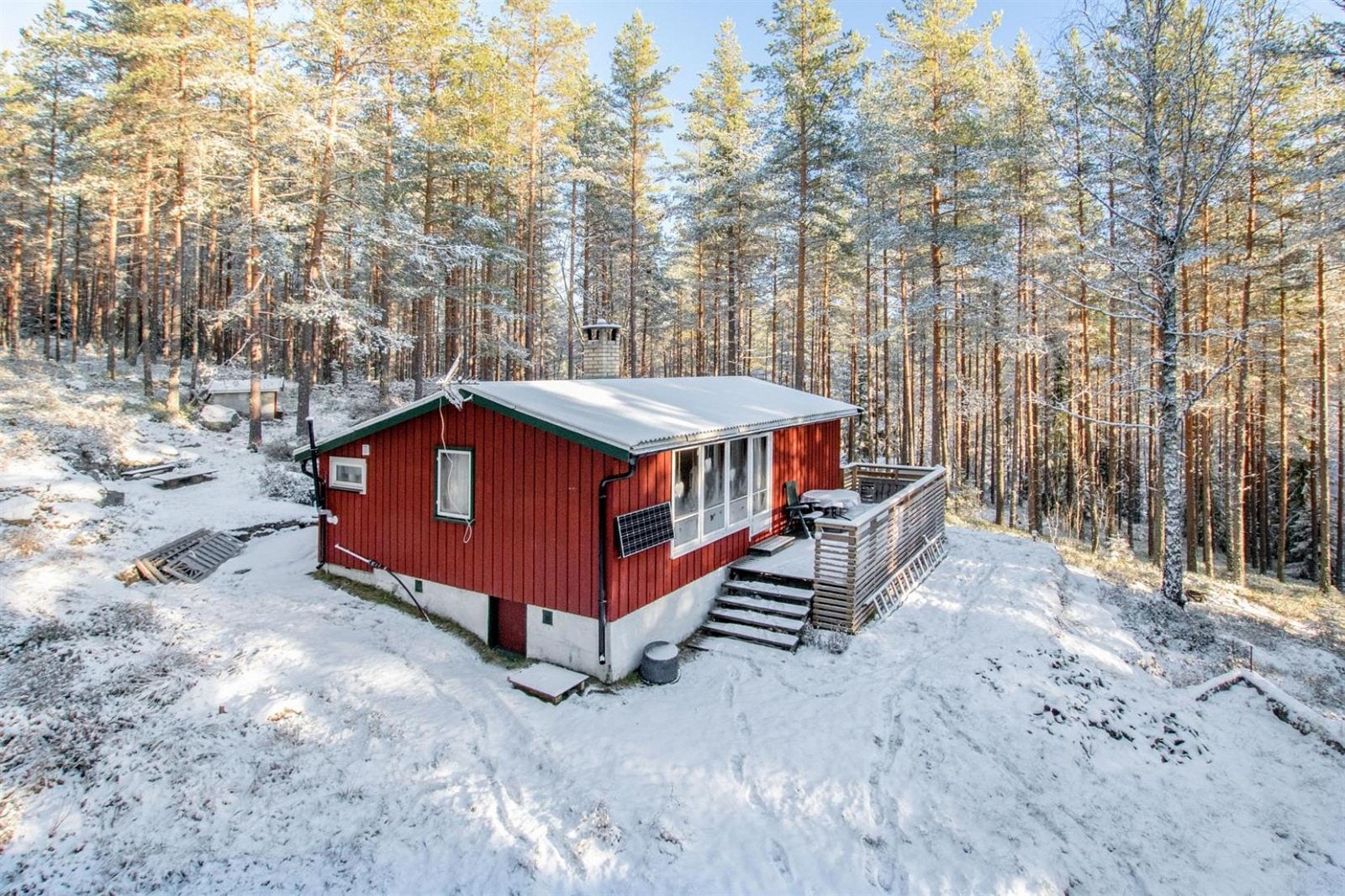 Stemningsbilde fra vinterstid! Galleribilde