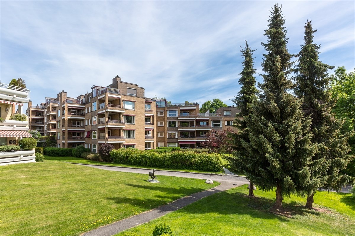 Gangveier ut til Frognerparken Galleribilde