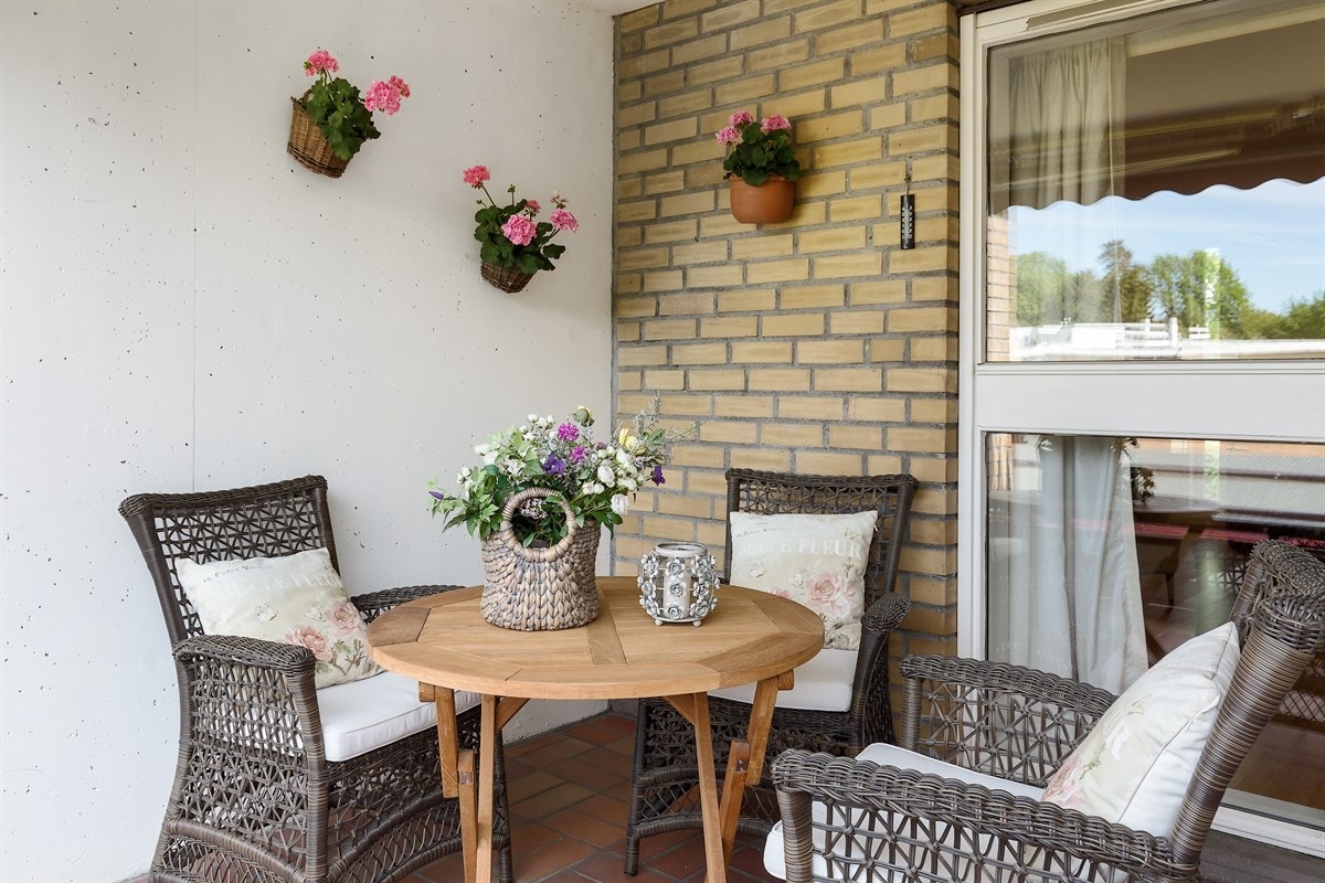 Fra balkongen Galleribilde