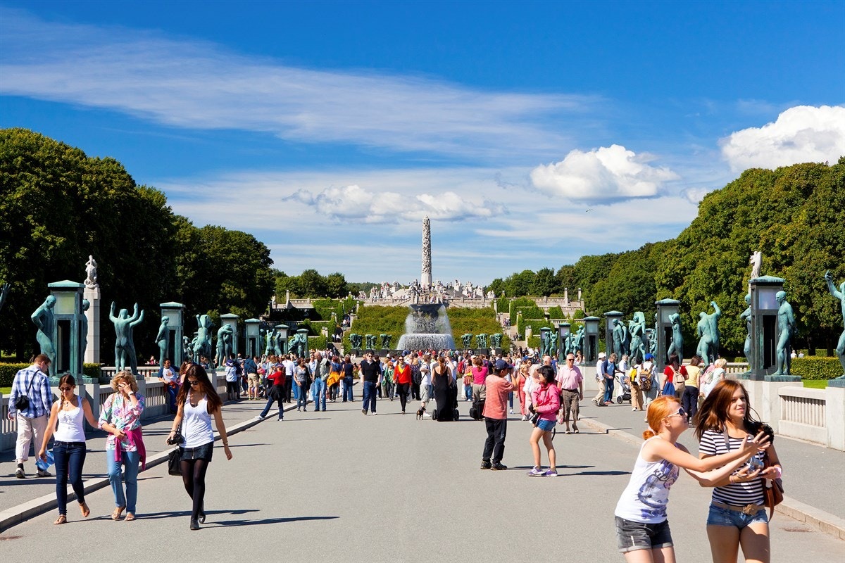 Frognerparken Galleribilde