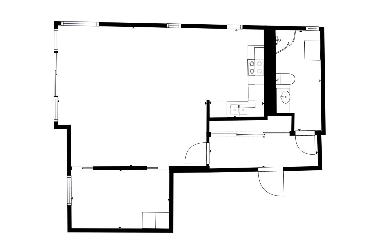 Plantegning. Galleribilde