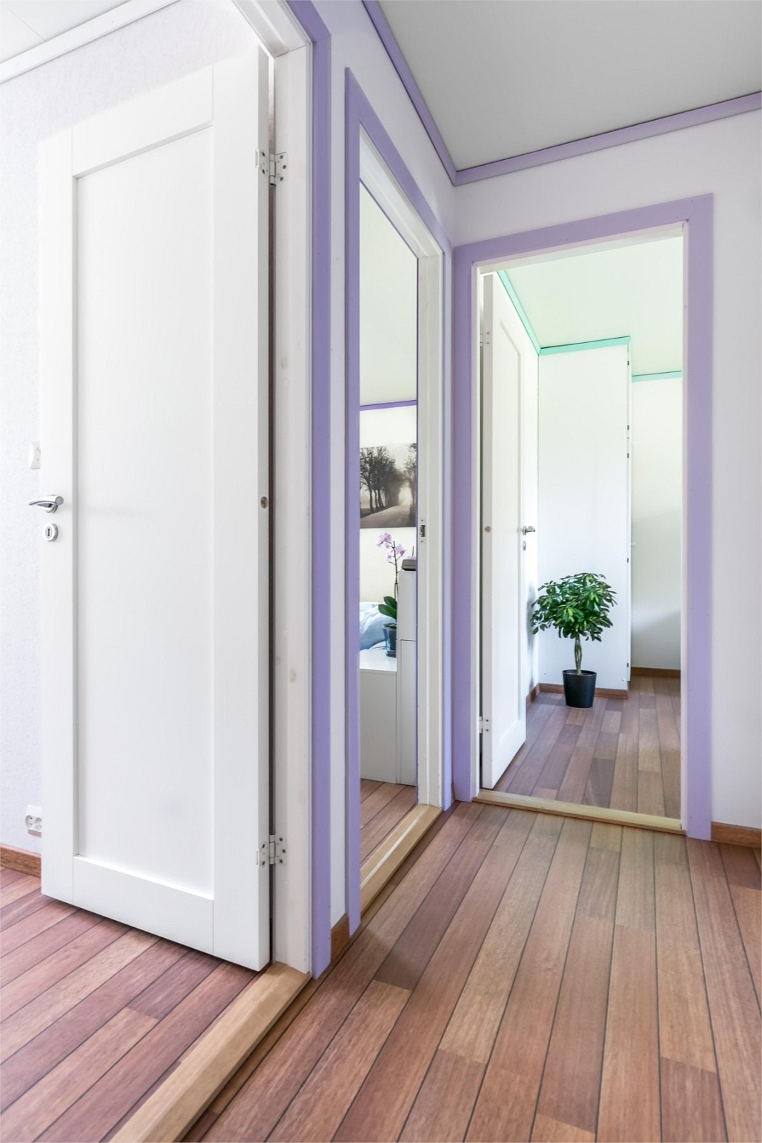 Dei tre soveromma ligg samla rett ved badet Galleribilde