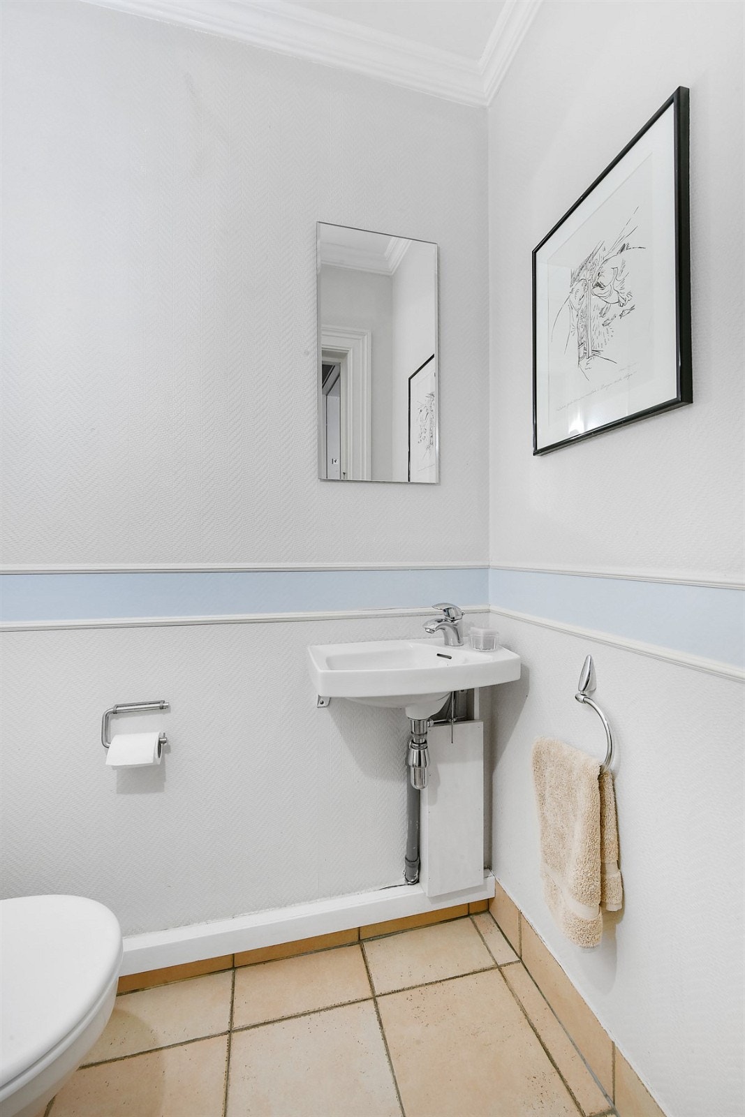 WC-rom i tilknytning til hallen. Galleribilde