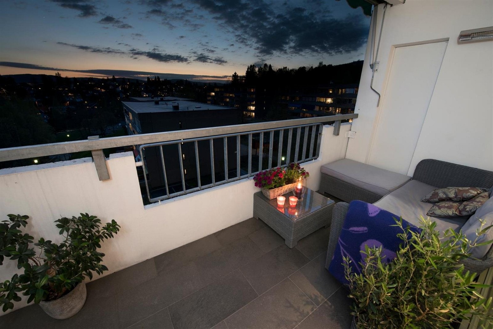 Hyggelig uteplass. Galleribilde