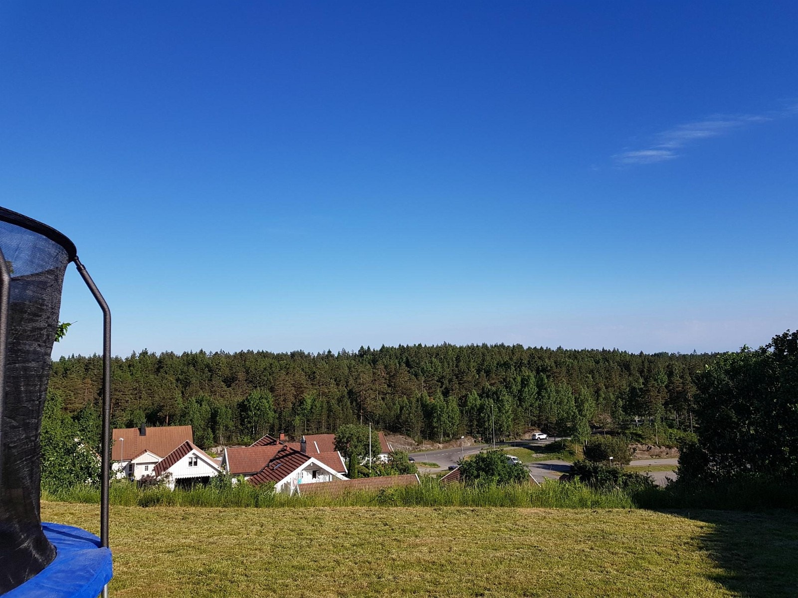 Utsikt fra plen Galleribilde