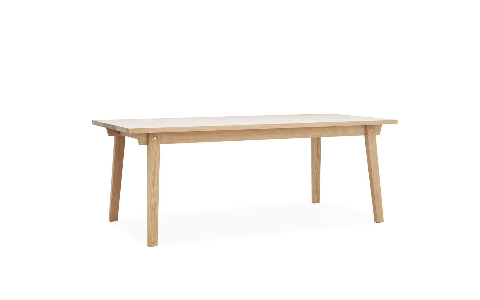 Slice spisebord / normann copenhagen 200 x 90 cm utstillingsmodell ... Spisestue normann