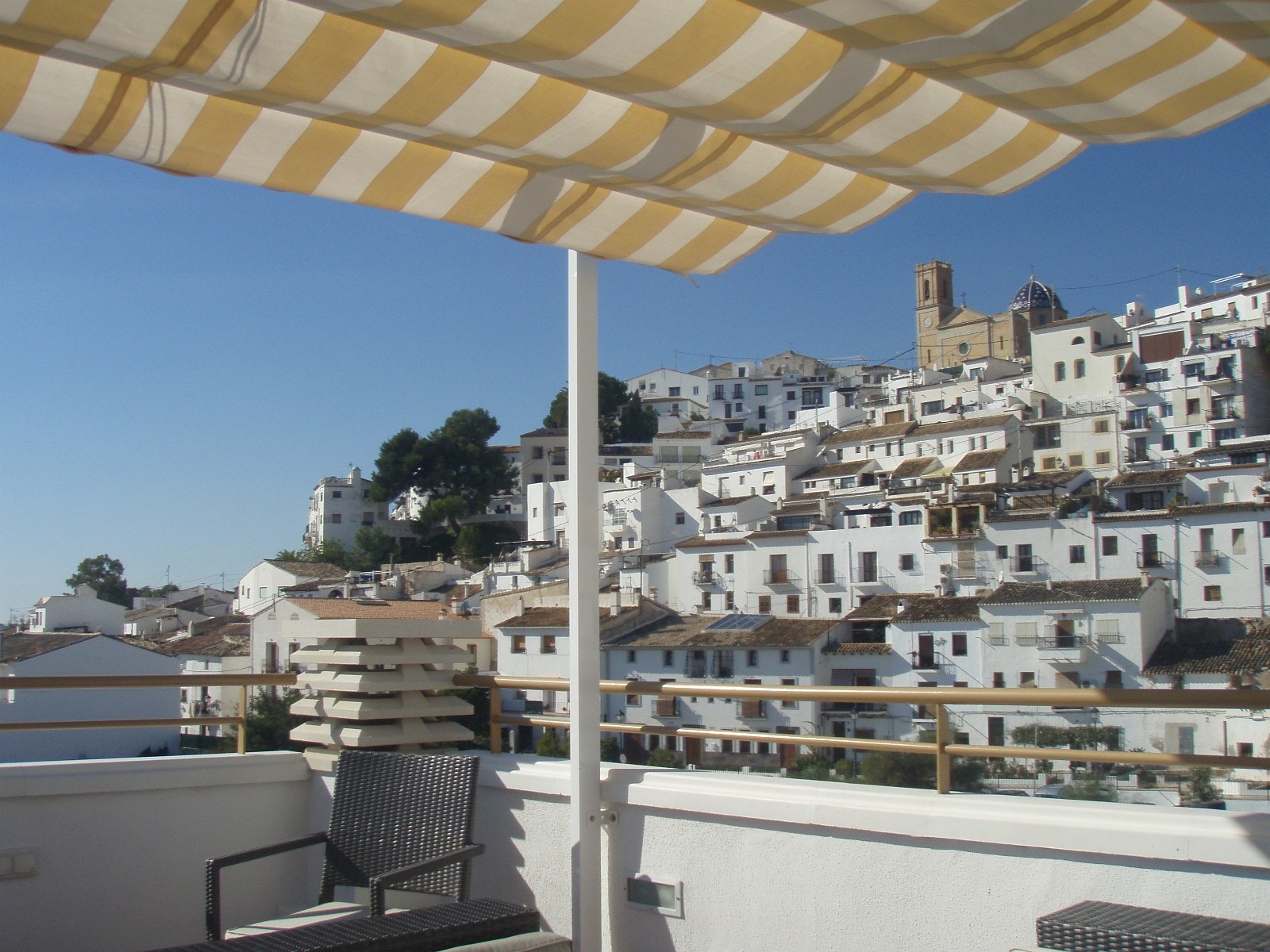 Utsikt fra takterrasse Galleribilde