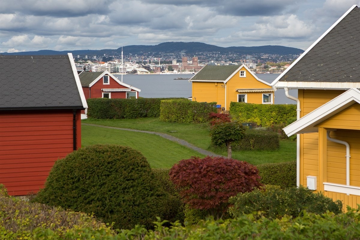 Utsikt fra hytta. Galleribilde