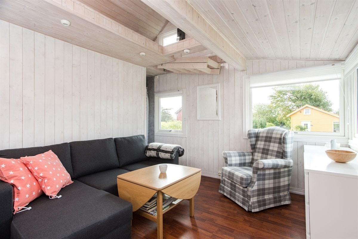 Her ser man hemsen i taket. Galleribilde