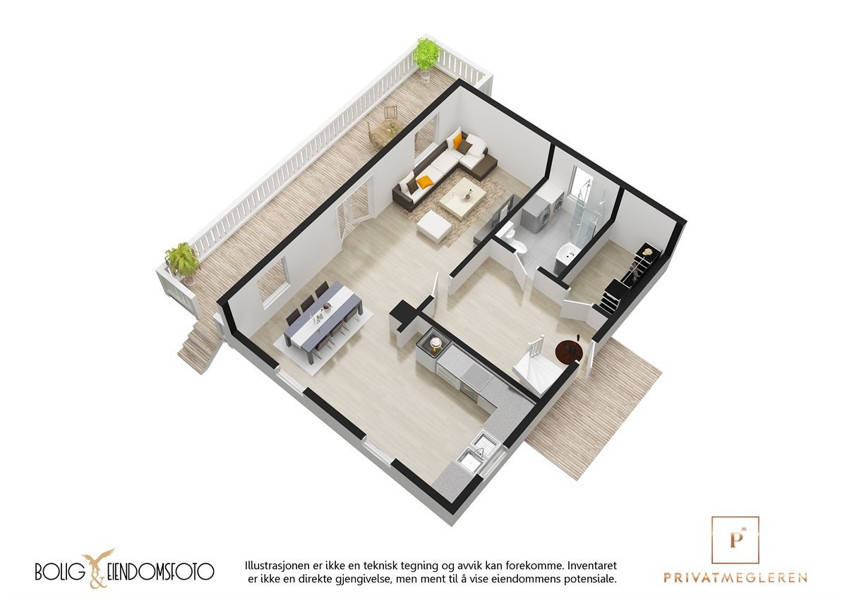 Plantegning 1.Etasje. Galleribilde