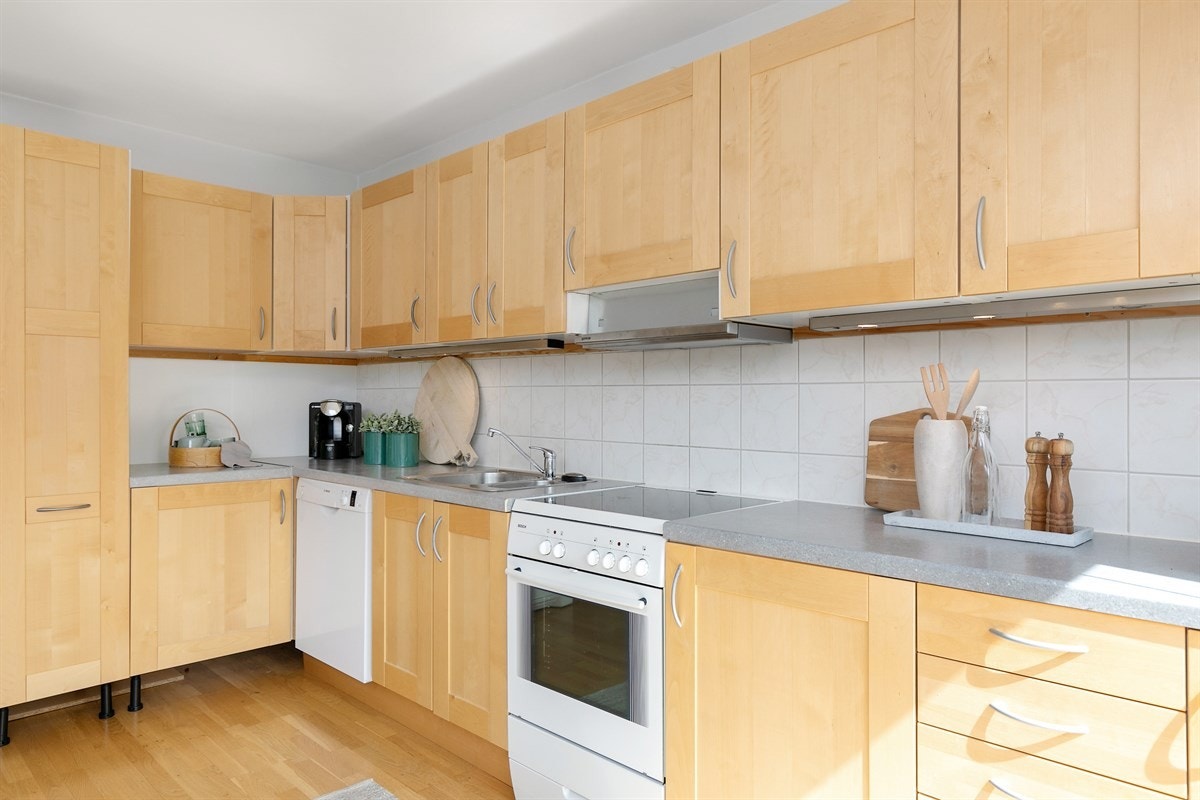 Alle hvitevarer følger med. Galleribilde